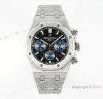 Swiss Grade Copy Audemars Piguet Royal Oak Chronograph 7750 in Black Blue Dial